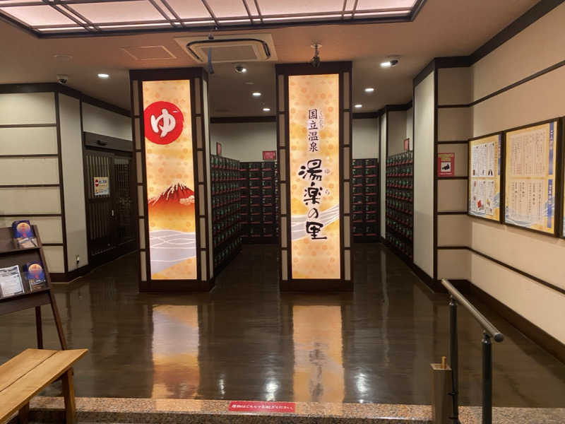 THE サ道さんの国立温泉 湯楽の里のサ活写真