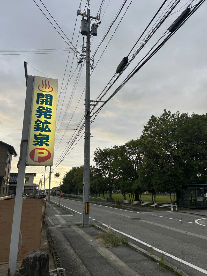 モハメドサラリーマンさんの開発鉱泉のサ活写真