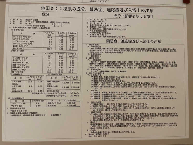 かえるださんの天然温泉 この湯のサ活写真