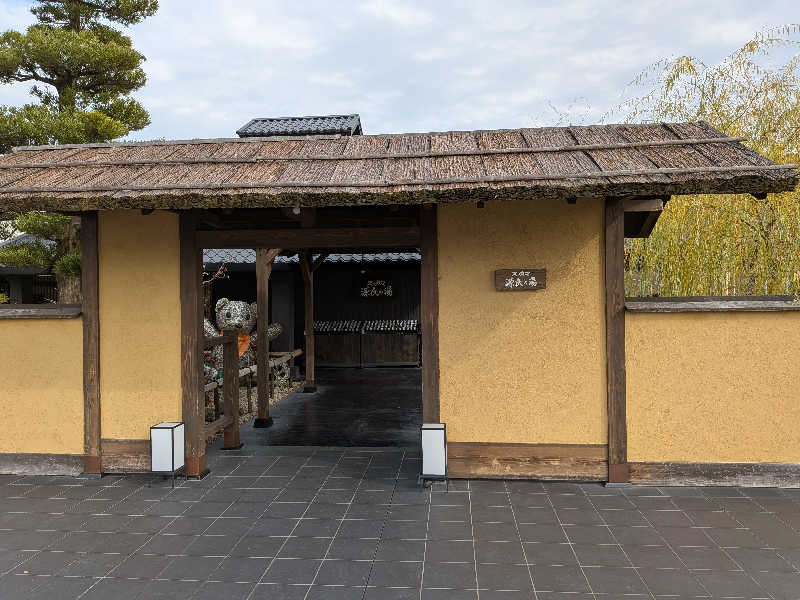 ポメラニアンのたぬきちさんのスッカマ 源氏の湯のサ活写真