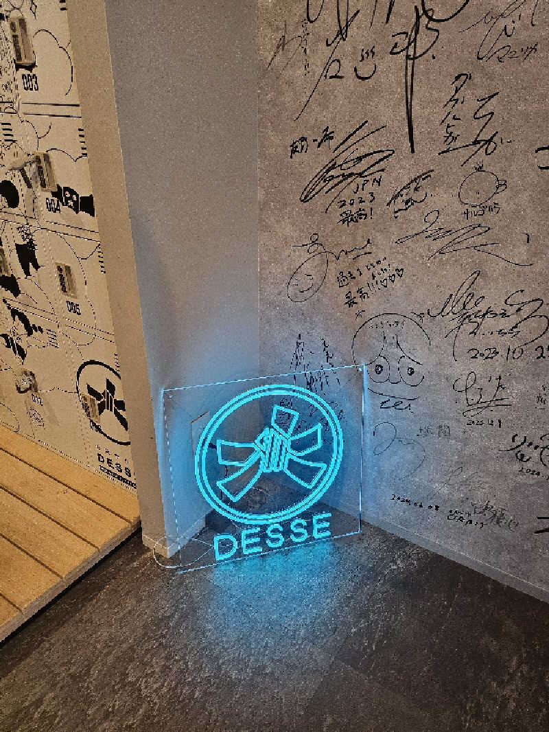 久世さんの大阪サウナDESSEのサ活写真