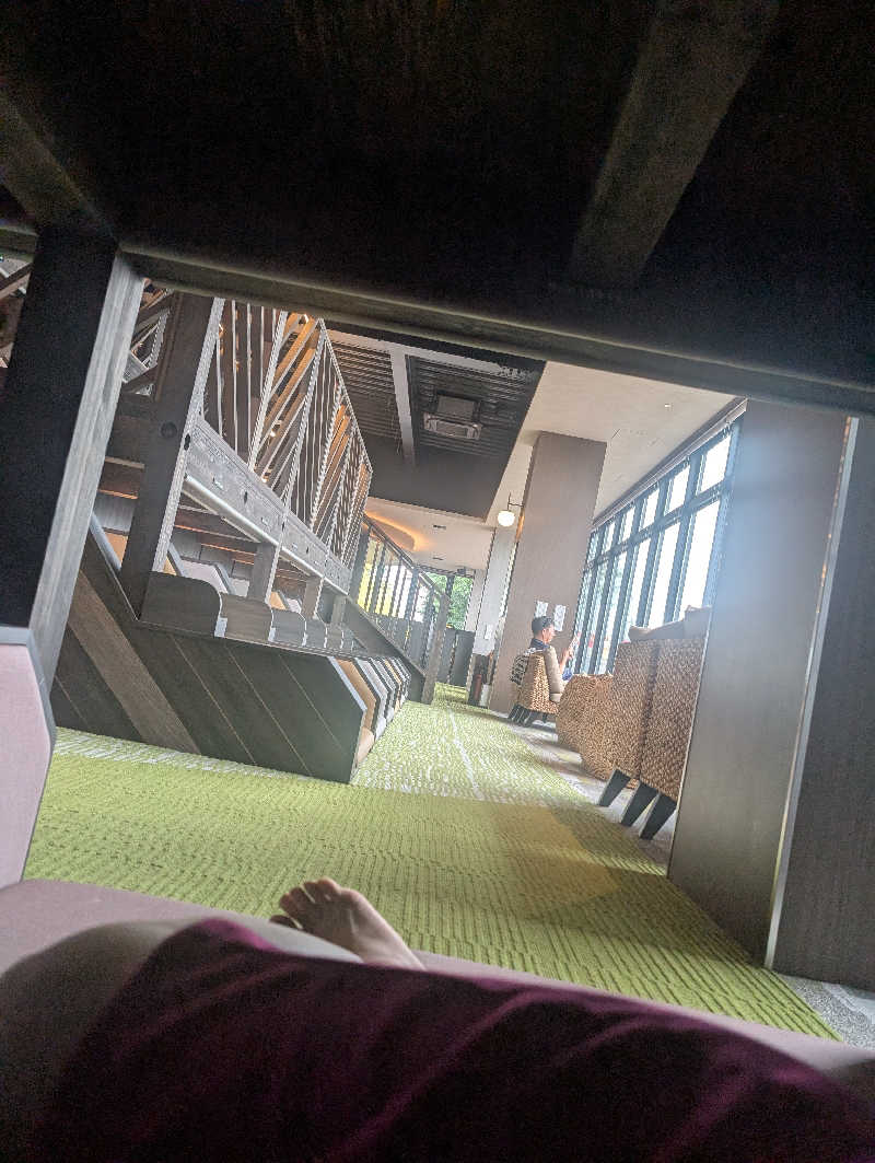 おかりなさんの温泉バルコニー キング&クイーンのサ活写真