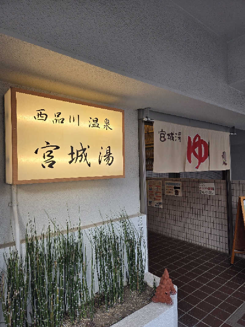 ちゃんぽんさんの西品川温泉 宮城湯のサ活写真
