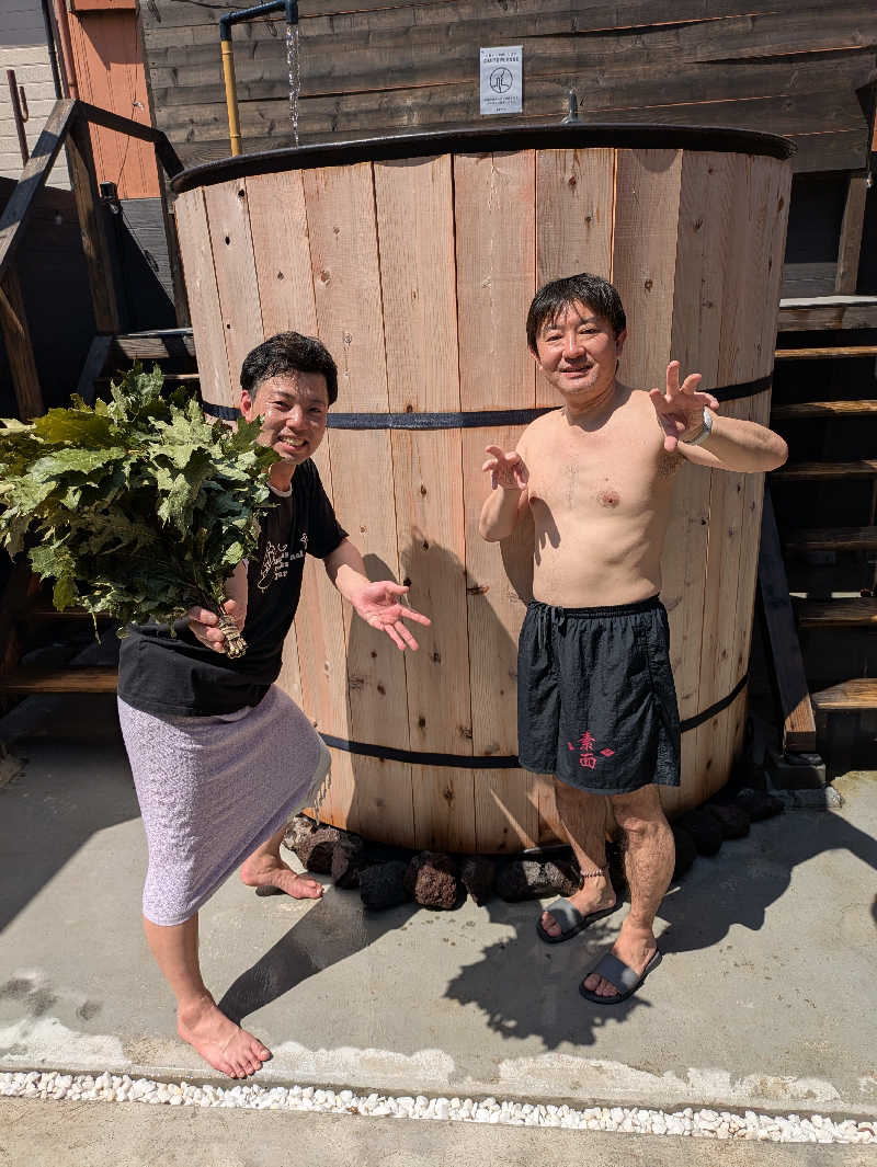 ヒロメネスさんの達磨サウナのサ活写真