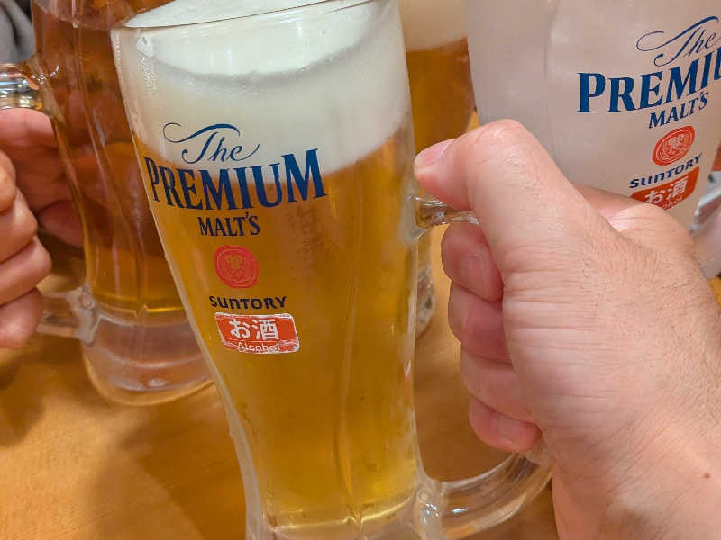生ビール、ガリチュウ 他