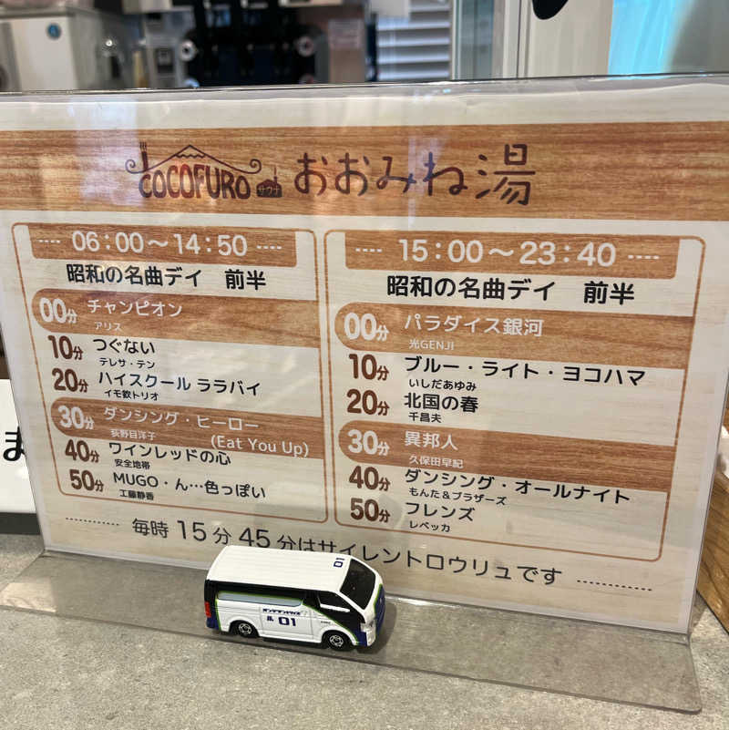 にゃんこさんのCOCOFURO おおみね湯のサ活写真