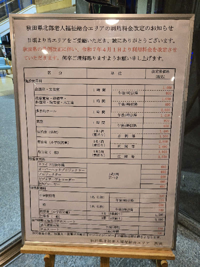 SNSサウナーさんの秋田県北部老人福祉総合エリアのサ活写真