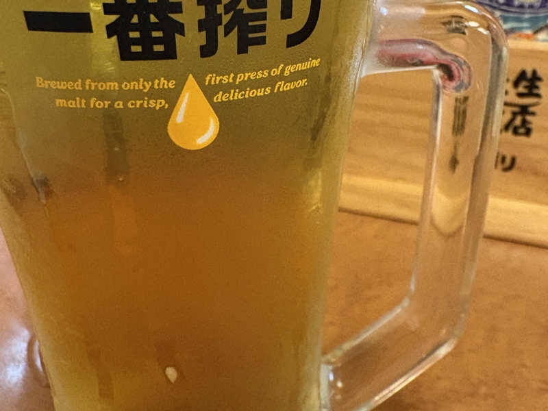 生ビール中