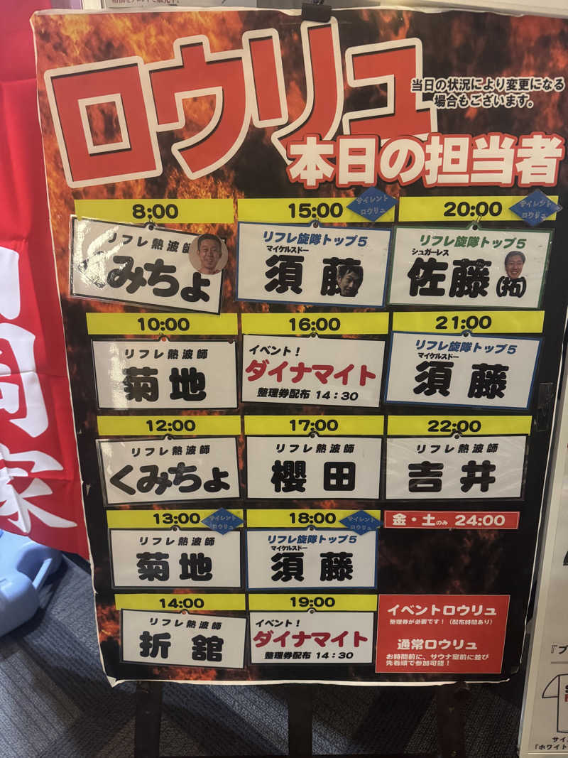 ウイリアムⅢさんのニコーリフレ SAPPOROのサ活写真