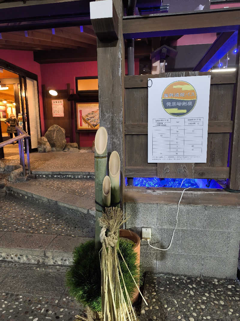 ほっしー（호시노 시게루）さんの野天湯元 湯快爽快 たやのサ活写真