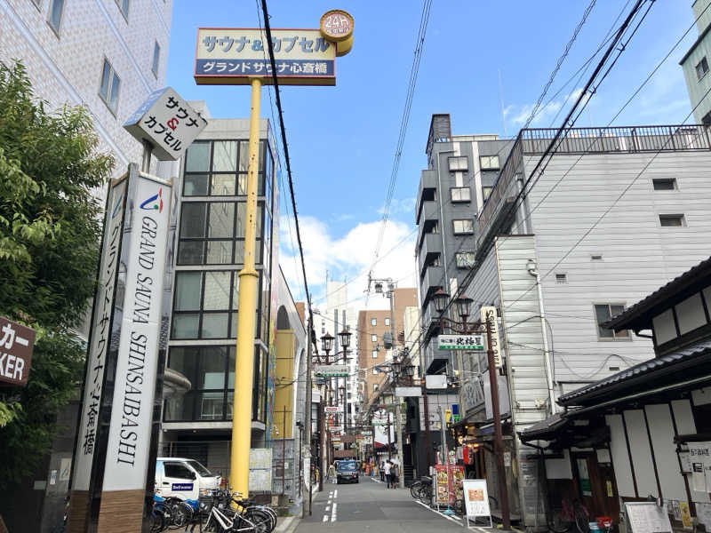 LiGHTさんのグランドサウナ心斎橋のサ活写真