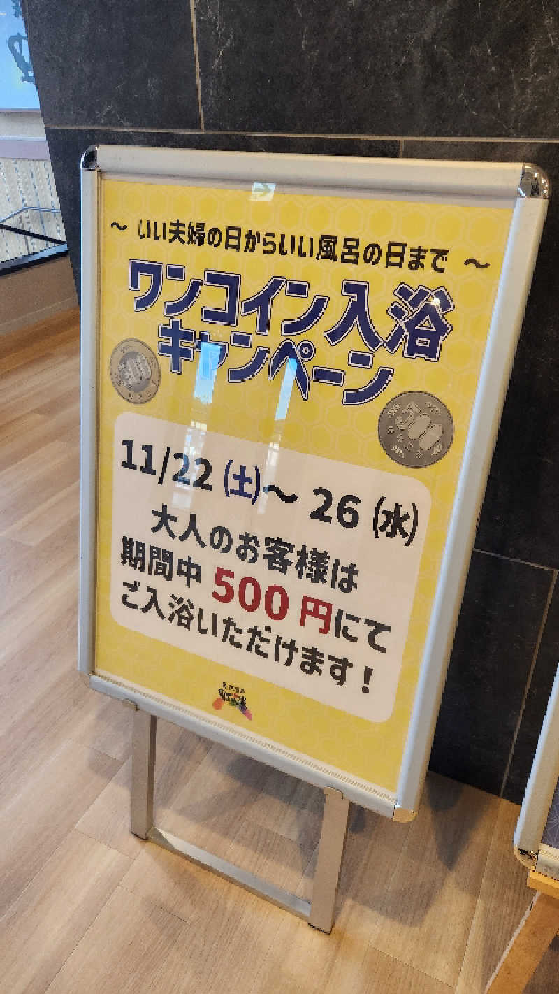 タモリさんの天然温泉 虹の湯 二色の浜店のサ活写真