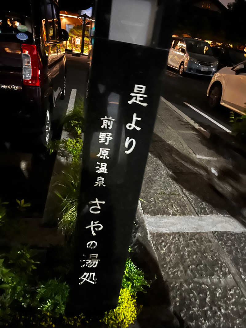 ぴたろさんの前野原温泉 さやの湯処のサ活写真