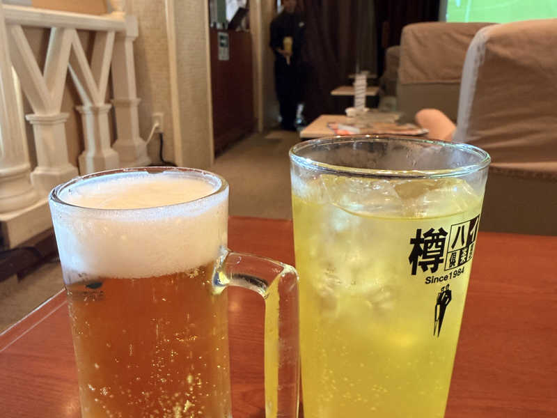 オロポ&生ビール