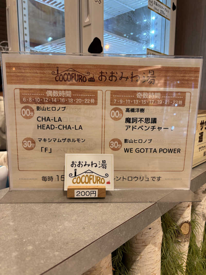 はしびろ(ｲﾝｽﾀ頻度高め)さんのCOCOFURO おおみね湯のサ活写真