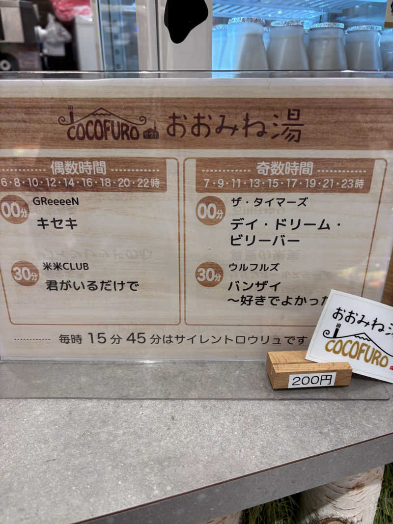 はしびろ(ｲﾝｽﾀ頻度高め)さんのCOCOFURO おおみね湯のサ活写真