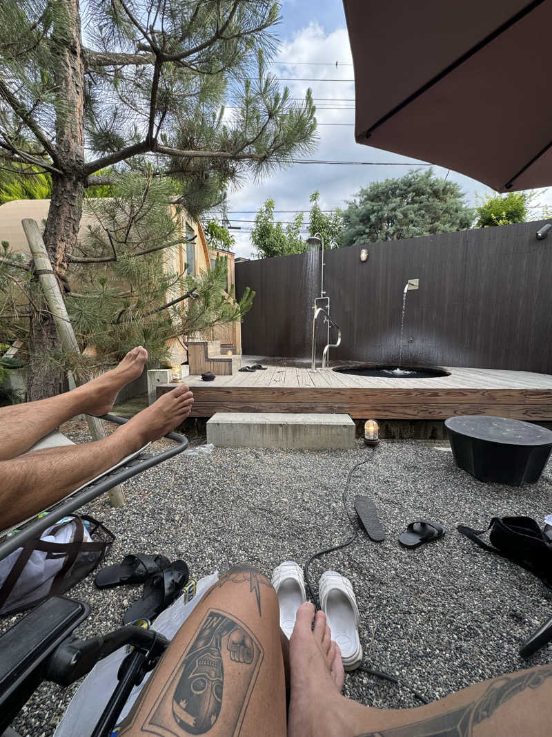 白濁パラッソスさんのMATKA private outdoor saunaのサ活写真
