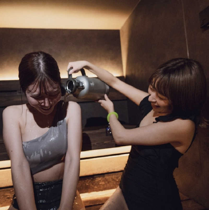 天然の妻@自分ツッコミくま好きさんのSAUNA 霧宙のサ活写真