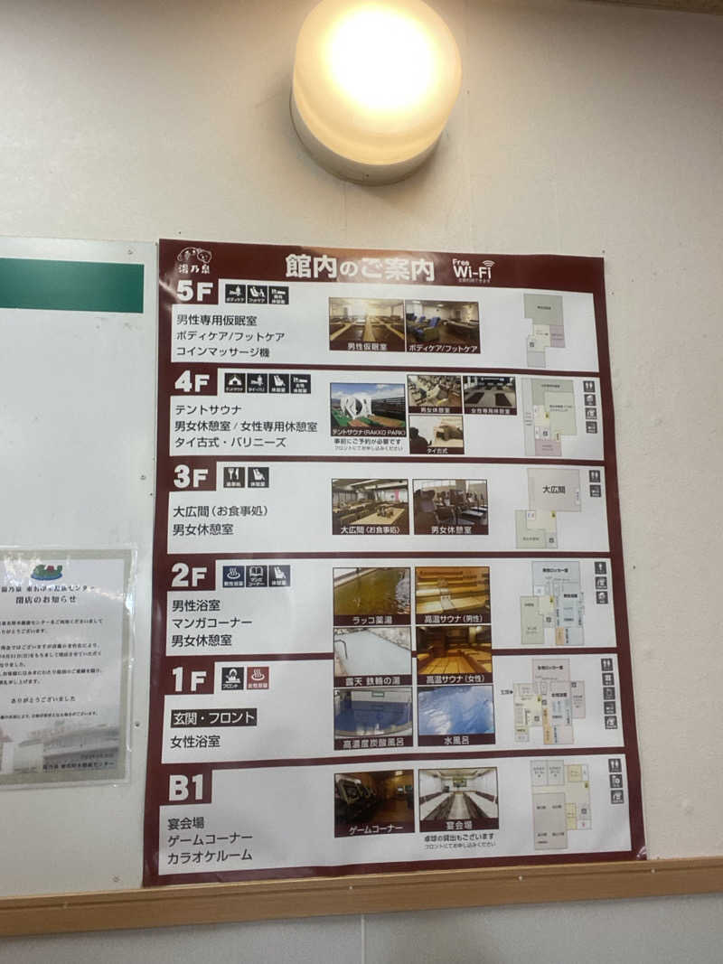 エキゾチックヤスさんの湯乃泉 東名厚木健康センターのサ活写真