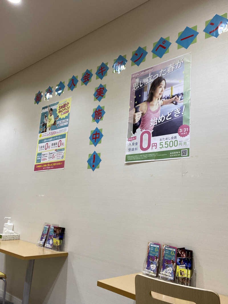 エキゾチックヤスさんのホリデイスポーツクラブ 苫小牧のサ活写真