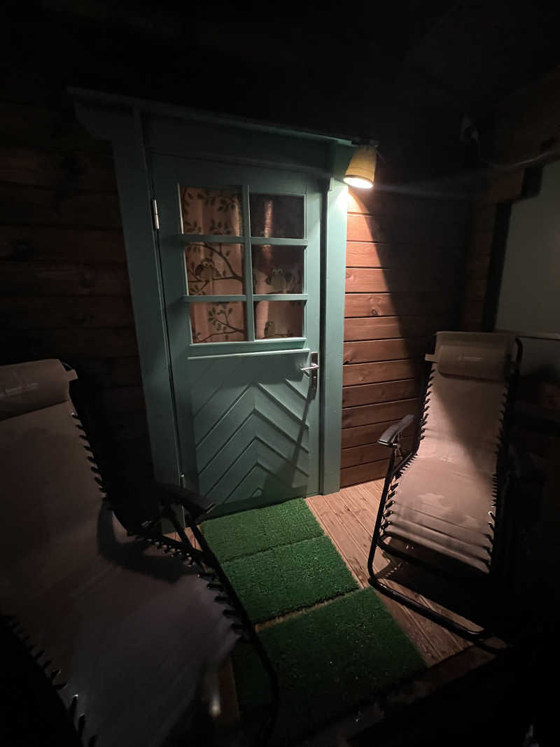 サウナビギナー@福島さんの貸切ミニログハウスサウナ Well-beingのサ活写真