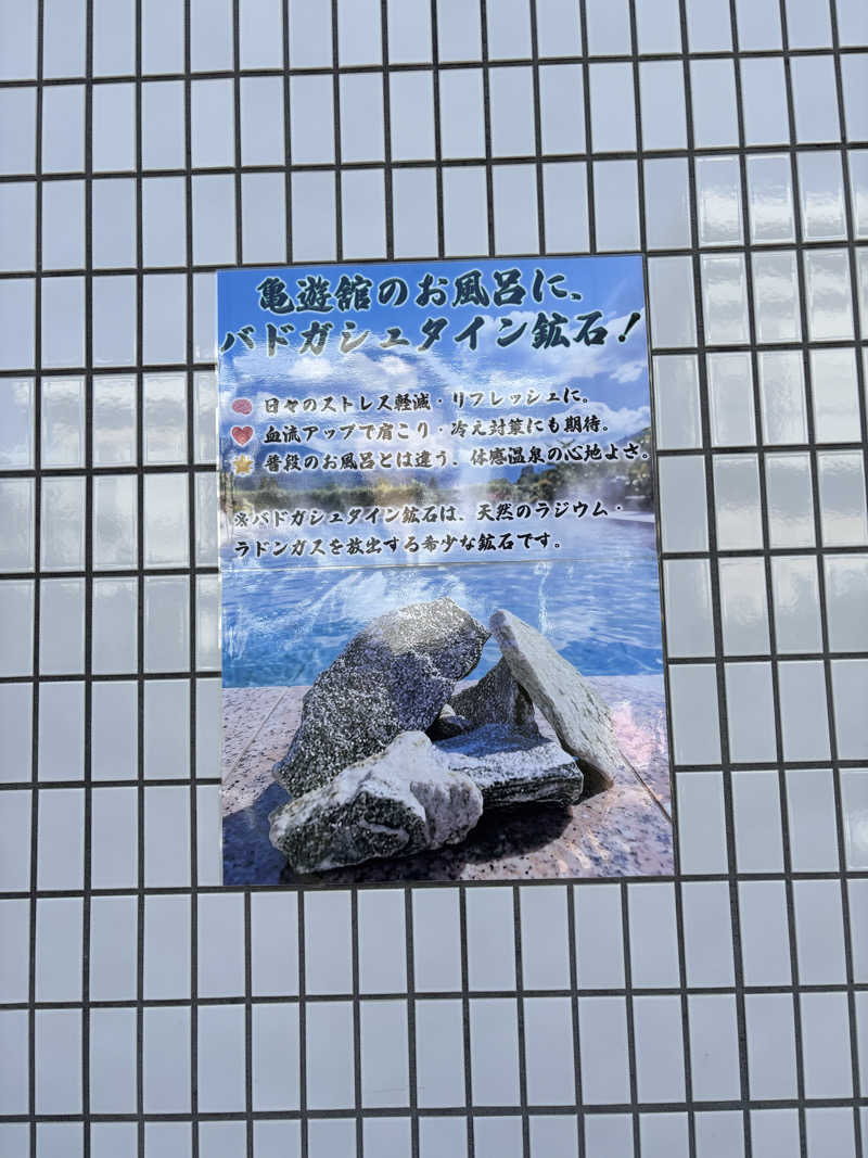 優しさライセンスさんの亀遊舘のサ活写真