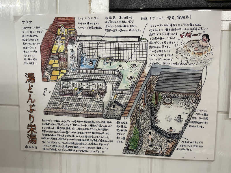 ないとろさんの天然温泉 湯どんぶり栄湯のサ活写真