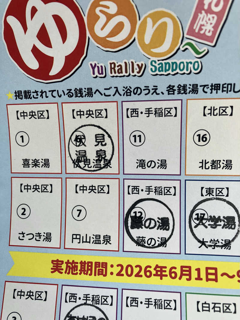 サウナーマンさんの伏見温泉のサ活写真