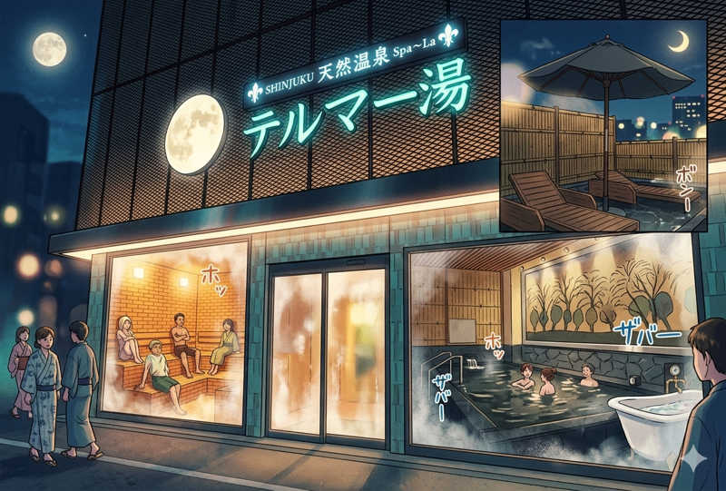ぴーたんさんの新宿天然温泉 テルマー湯のサ活写真