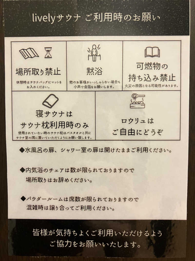 青さんのLively by Euphoria faste ライブリーのサ活写真