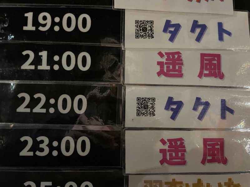 ぷっちょさんの泊まれるサウナ屋さん 品川サウナのサ活写真