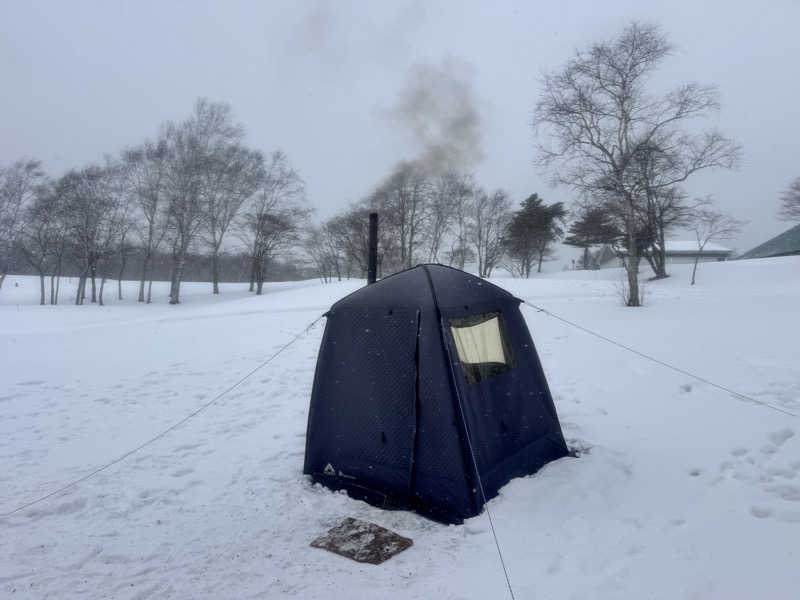 チン◯リ@1974.omusubi.jpさんの森のテントサウナ「SNOWY」のサ活写真