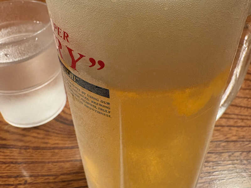 生ビールx3