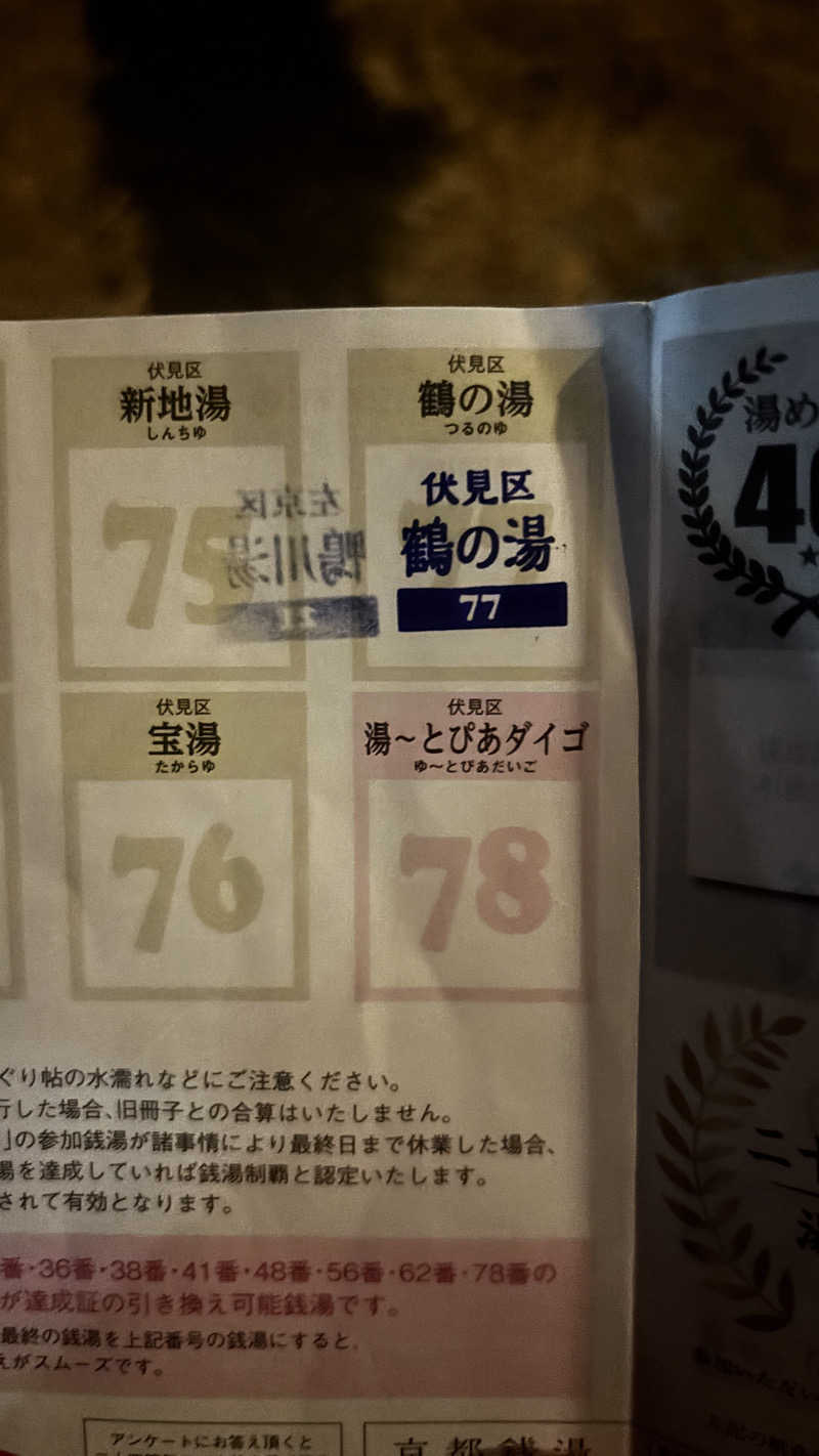 o-saunaさんの鶴の湯のサ活写真