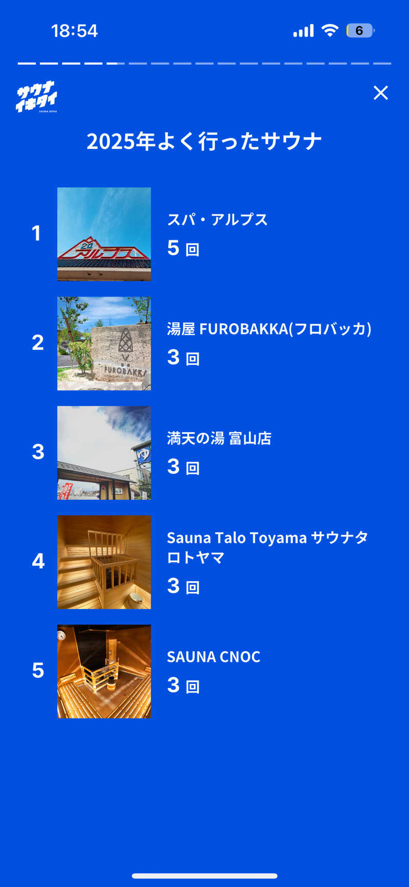 syuntaraさんの高原鉱泉のサ活写真