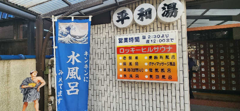 やっちんさんの平和湯のサ活写真