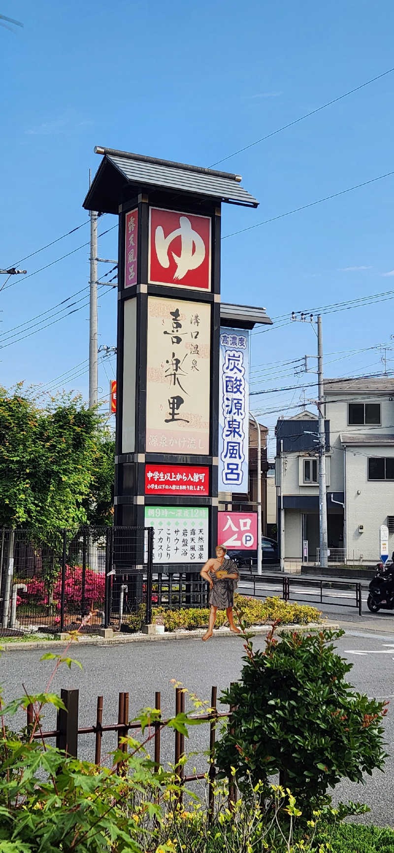 やっちんさんの溝口温泉 喜楽里のサ活写真
