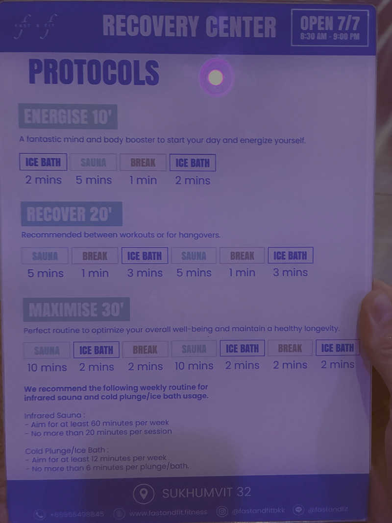 チョコミントさんのICE BATH & SAUNAのサ活写真