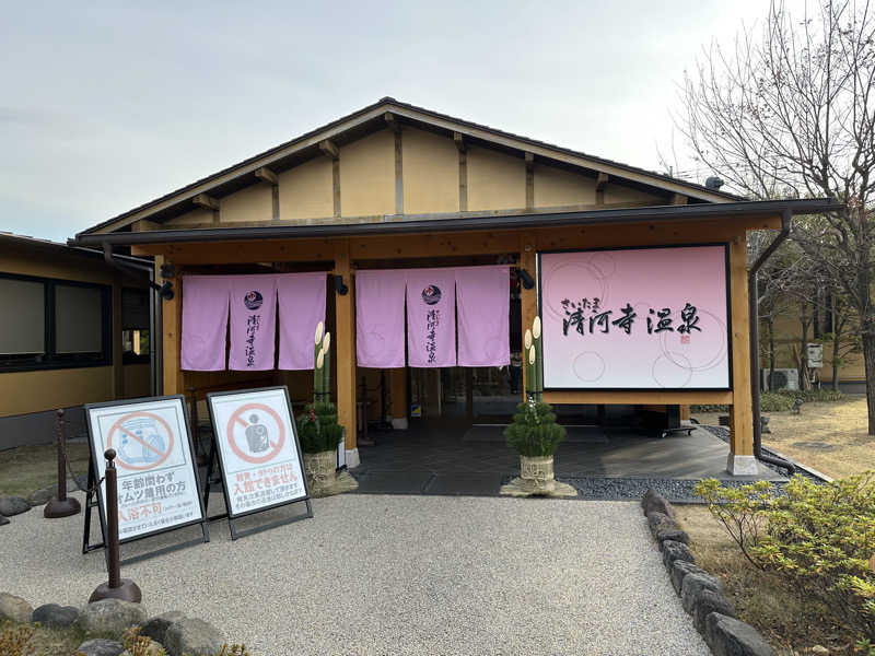 おこみさんさんのさいたま清河寺温泉のサ活写真