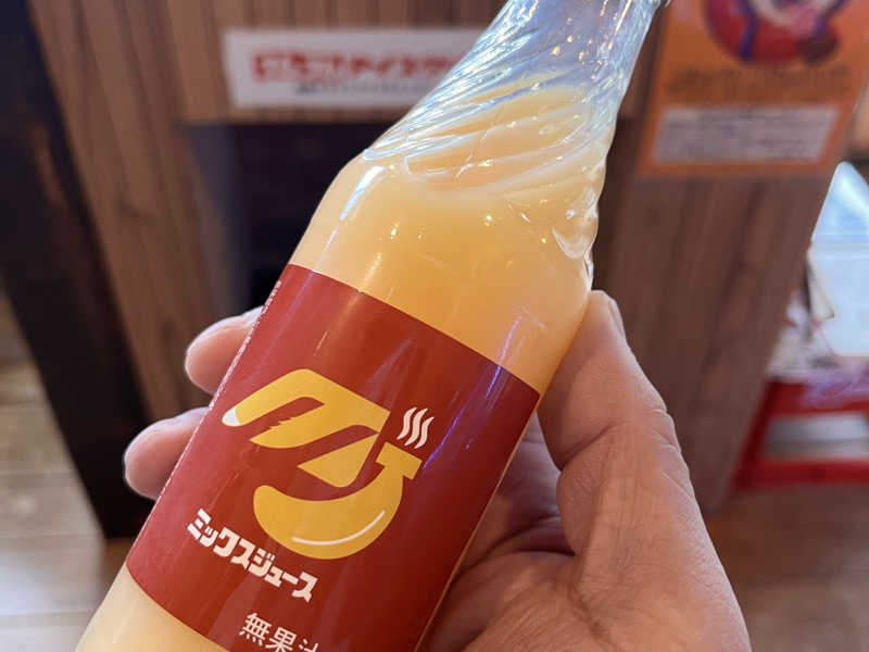 ミックスジュース : 都湯-ZEZE-（大津市）のサウナ飯 - サウナイキタイ