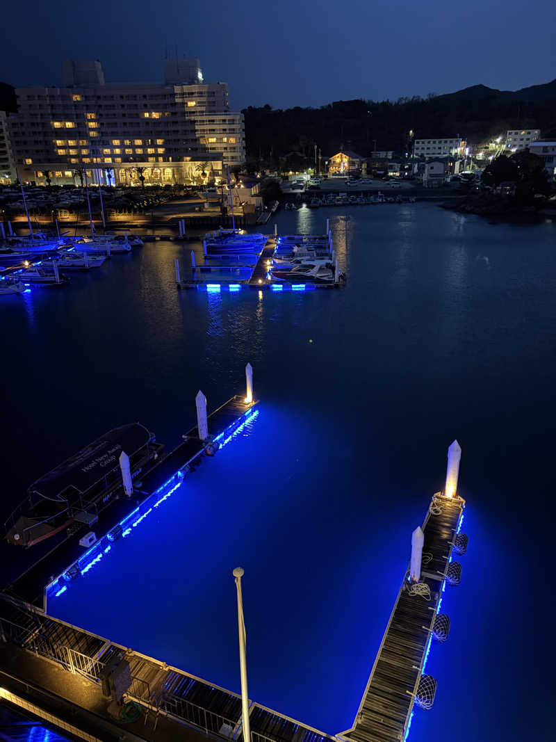ネットじろうさんの海のホテル島花のサ活写真