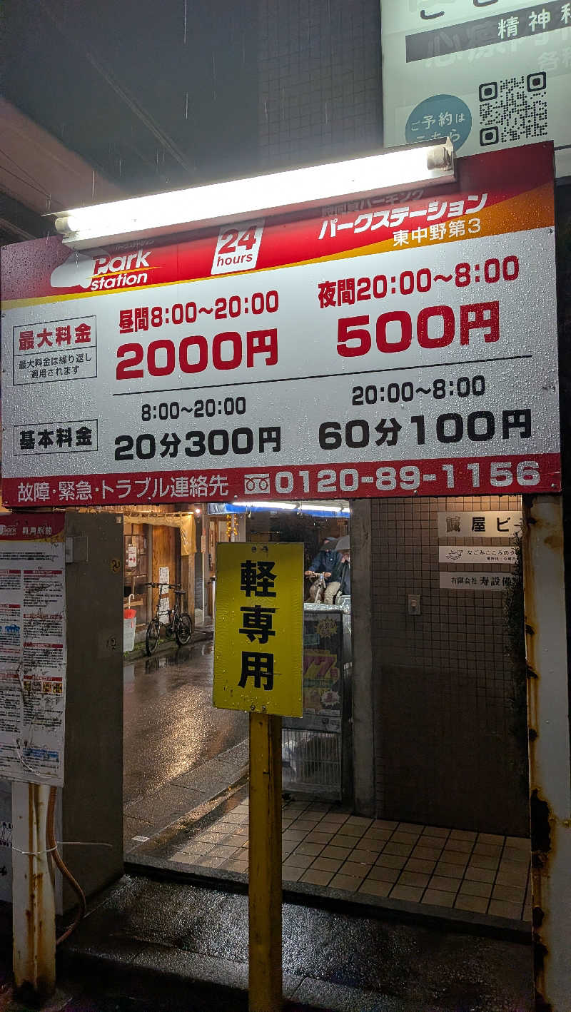 竜犬さんの健康浴泉のサ活写真