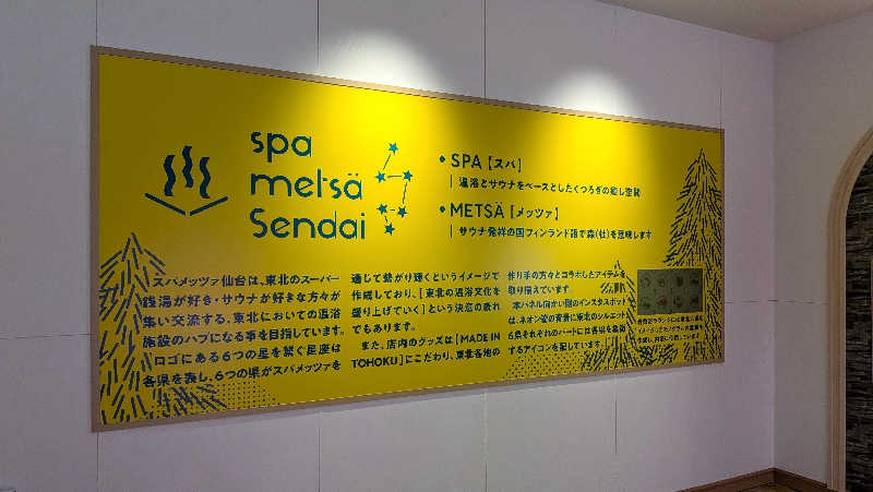 竜犬さんのスパメッツァ 仙台 竜泉寺の湯のサ活写真