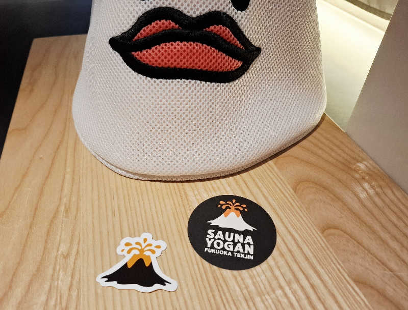 サウナステッカーコレクター通称S.S.Cさんのサウナヨーガン福岡天神のサ活写真