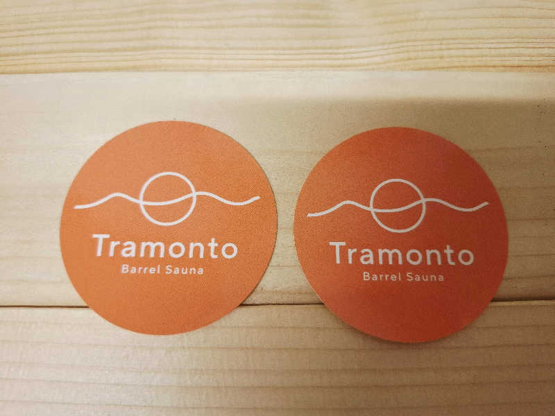 サウナステッカーコレクターさんの山の中のバレルサウナ｢Tramonto｣のサ活写真