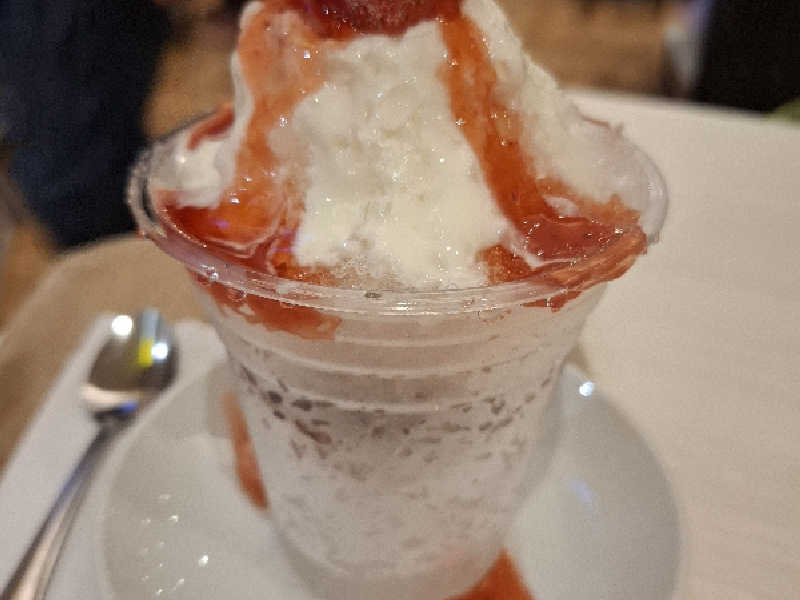 ヨーグルトかき氷