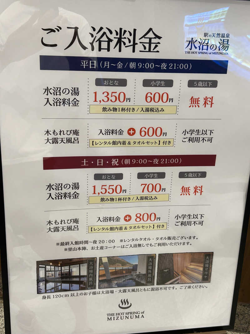 ナルドさんの駅の天然温泉 水沼の湯のサ活写真