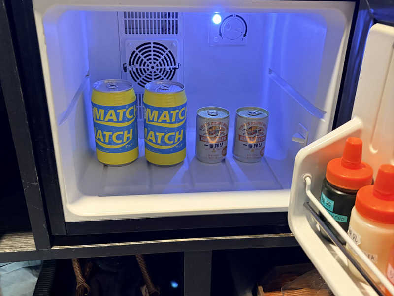 matchとちっちゃいビール