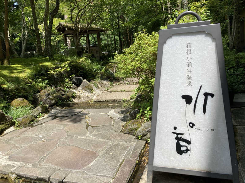 青いサウナハットさんの箱根小涌谷温泉 水の音のサ活写真