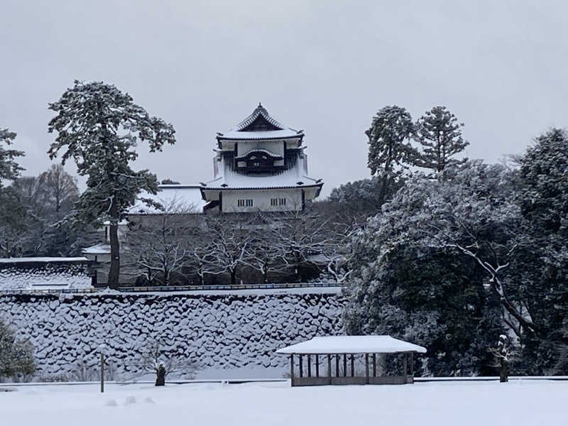 青いサウナハットさんのザ・スクエアホテル金沢のサ活写真